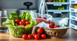 properly refrigerate and store produce