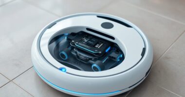robotic mop technology details