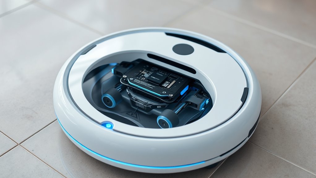 robotic mop technology details