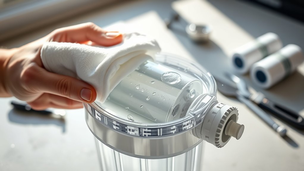 sanitize replace inspect regularly