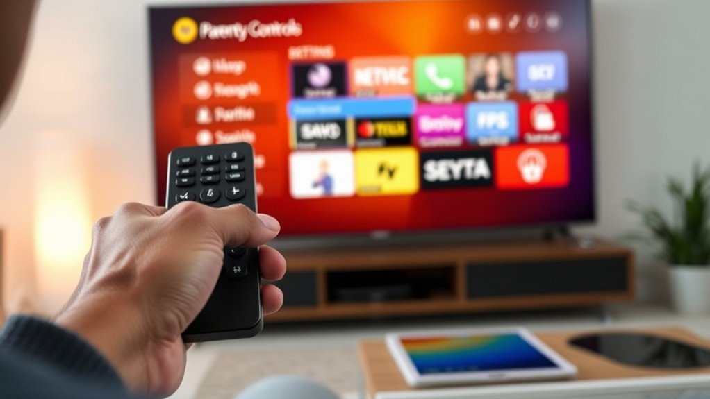 set parental control settings