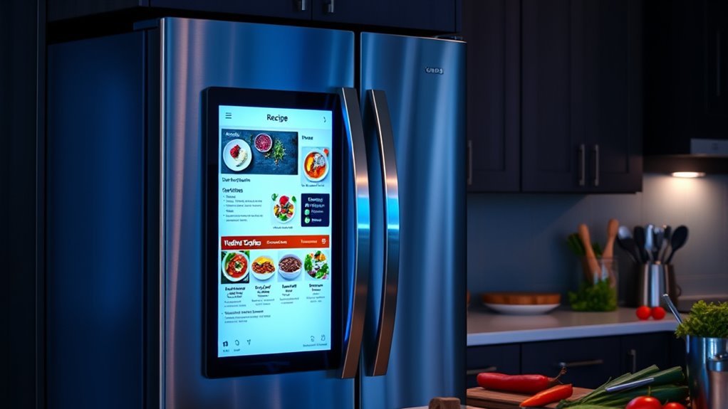 smart fridge recipe integration