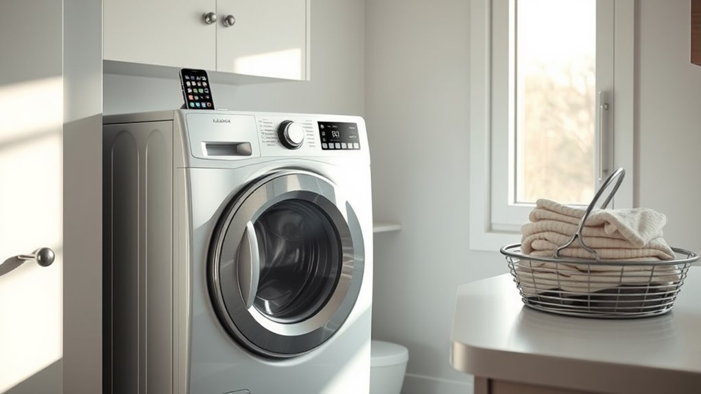 smart washer laundry alerts