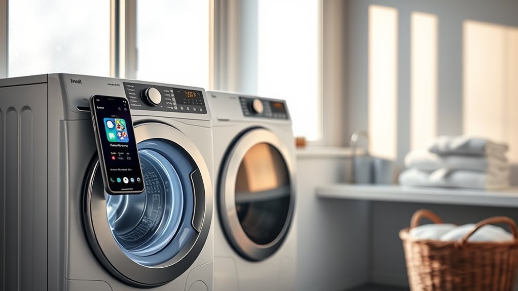 smart washer notification setup