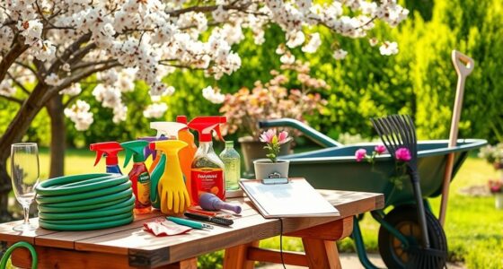 spring maintenance and cleaning