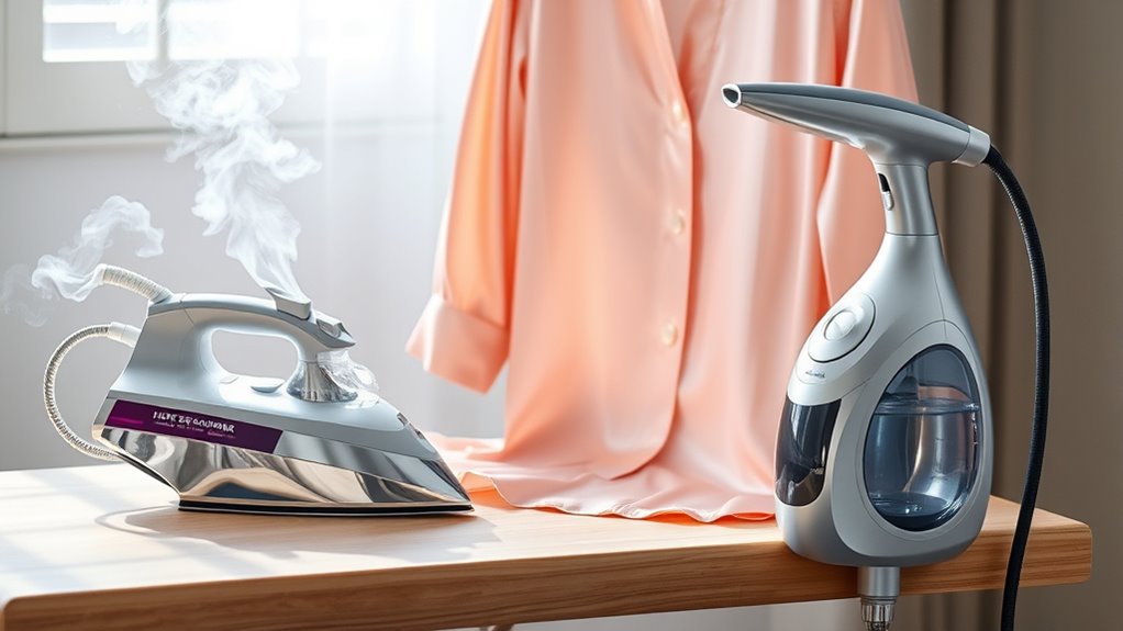 steam irons vs garment steamers