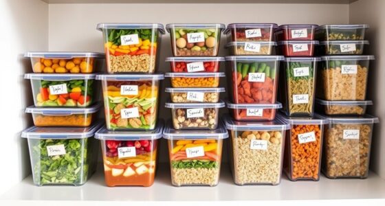 use freezer safe meal containers