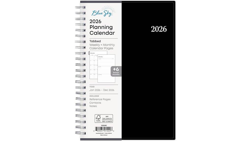 2026 planner calendar