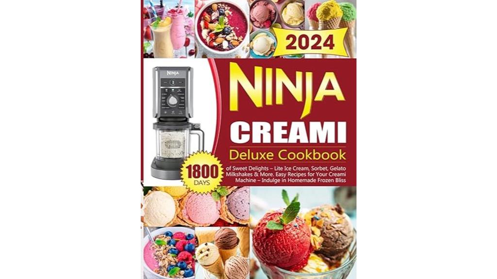 comprehensive ninja creami cookbook