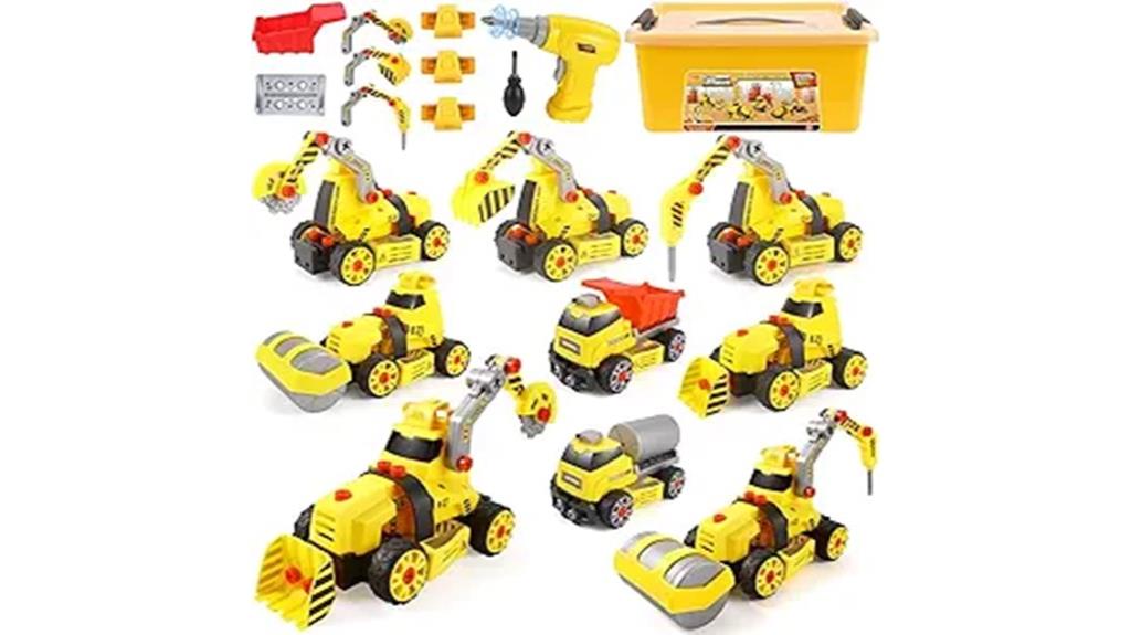 construction toy set for boys