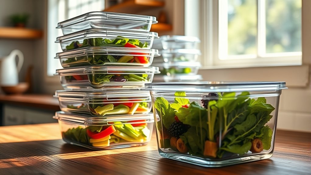 durable safe leak proof containers