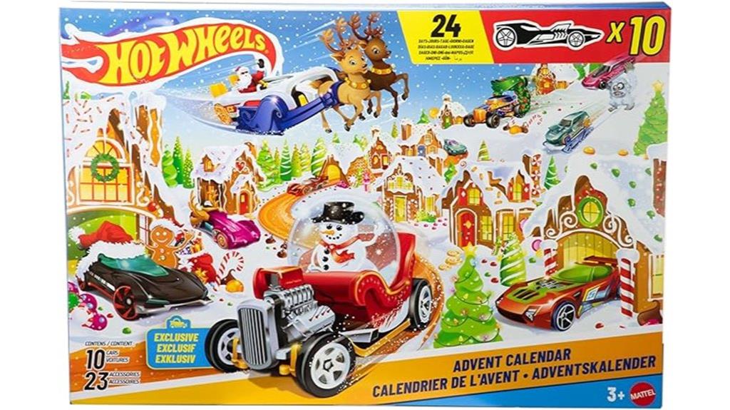 hot wheels advent calendar