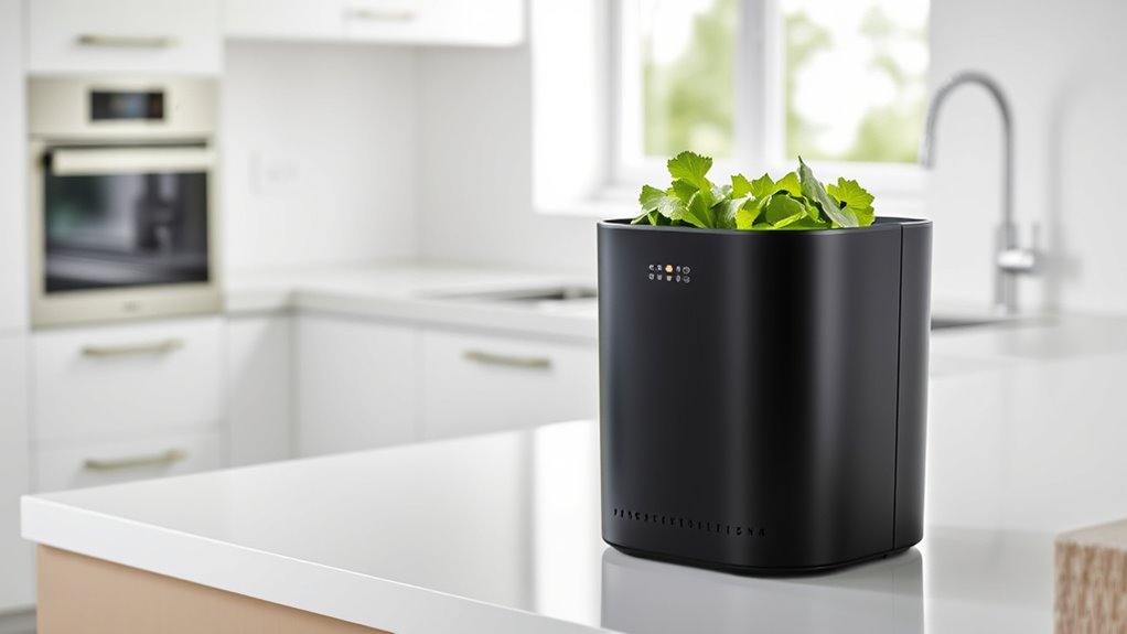 kitchen compost bin features