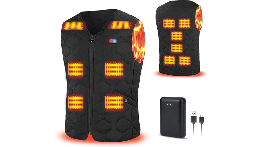 men s lightweight electric vest