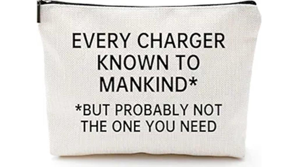 portable electronic accessory pouch