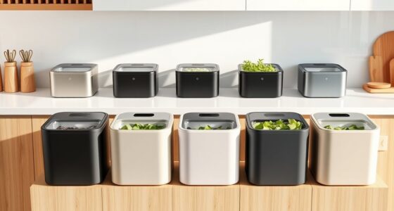 top electric kitchen compost bins