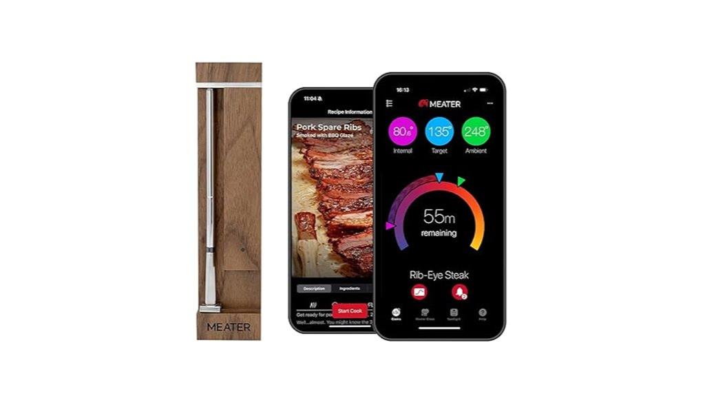 wireless meat cooking thermometer