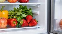 avoid storing foods in door