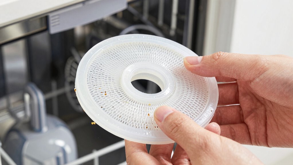 clean dishwasher filter regularly