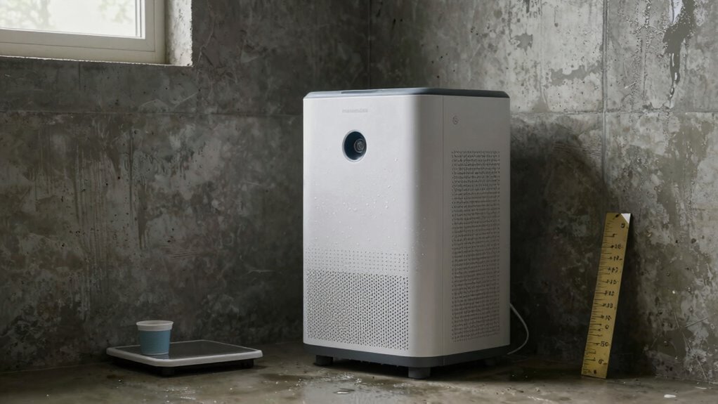 correct dehumidifier size selection