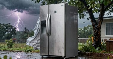 durable outdoor refrigerator design