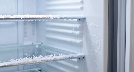 freezer frosting despite frost free