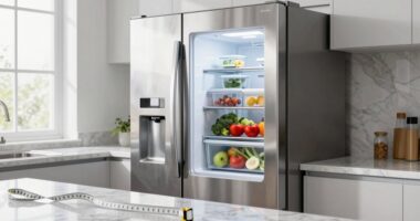 measure fridge space accurately