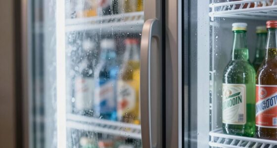 preventing beverage fridge moisture