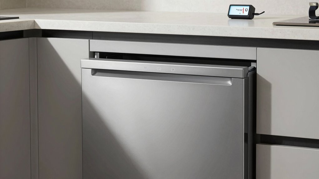quiet efficient dishwasher installation