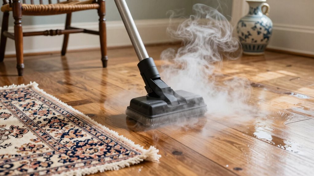 risks of steam floor cleaning