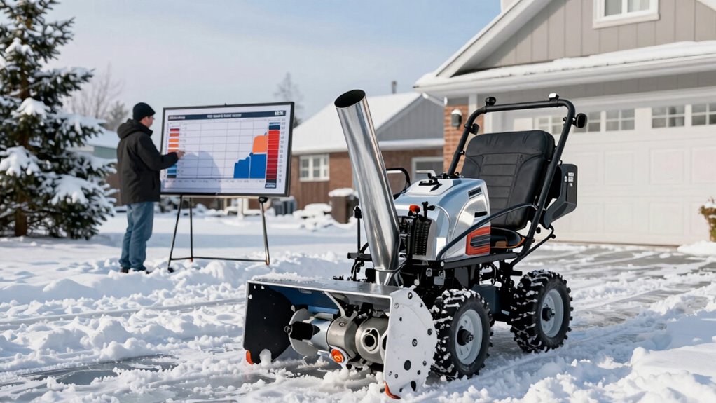 snow blower horsepower guide