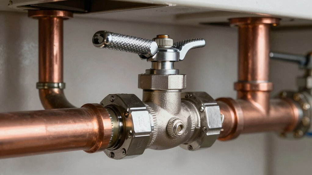 strategic leak shutoff placement