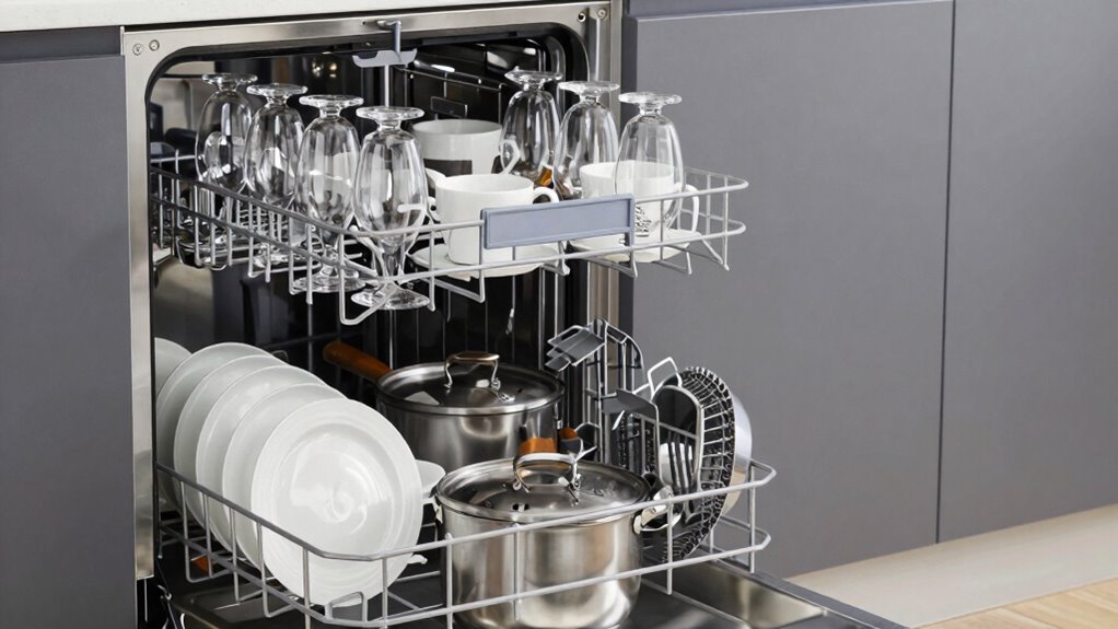 third rack enhances cleaning efficiency