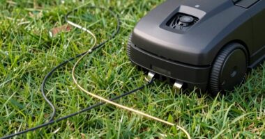 wireless mower setup