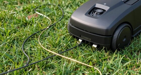 wireless mower setup