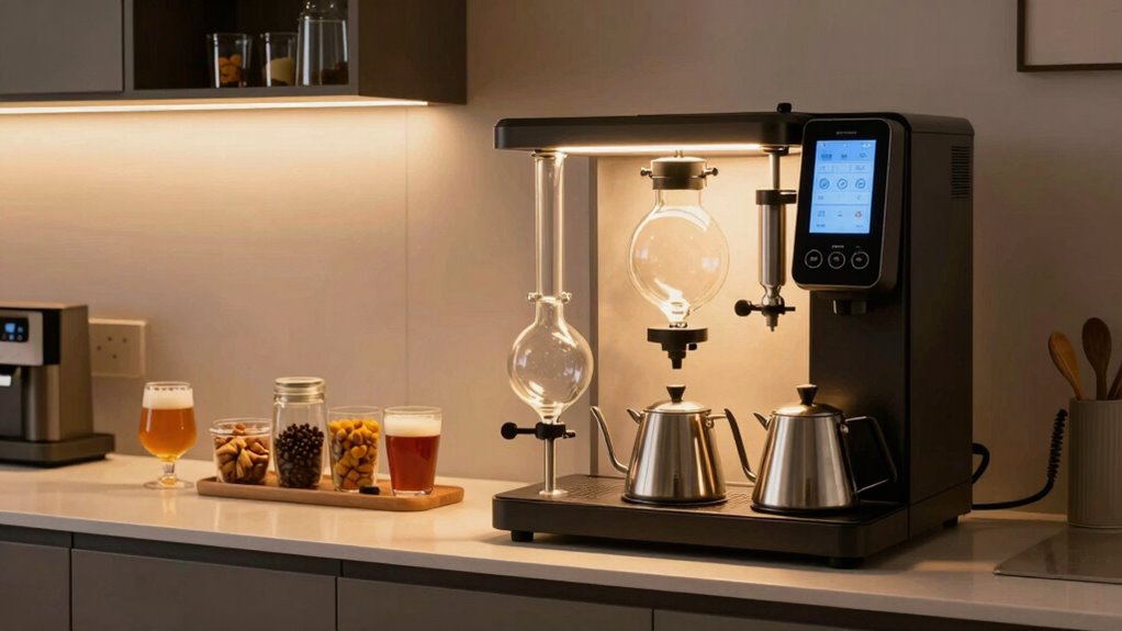 brewing capacity and ease