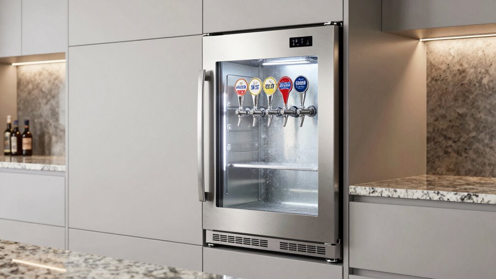 kegerator size features durability