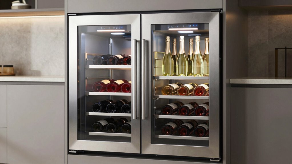 key wine fridge features
