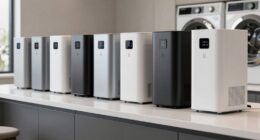 quiet pump equipped dehumidifiers