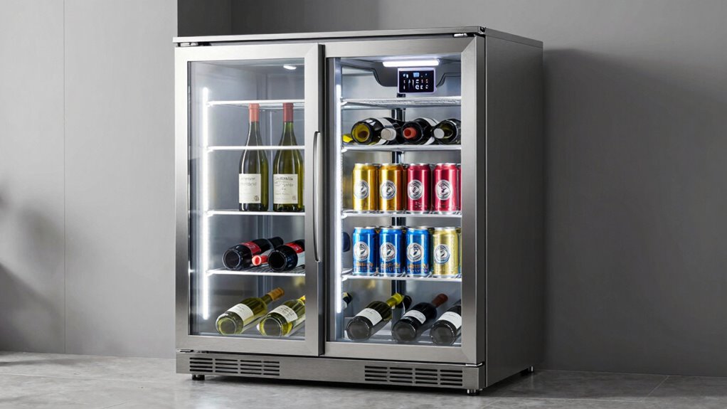 size capacity temperature zones