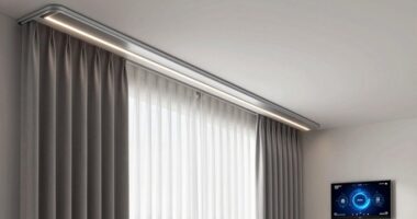 top 15 smart curtain tracks