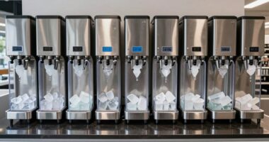 top commercial nugget ice machines