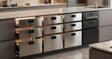 top countertop warming drawers