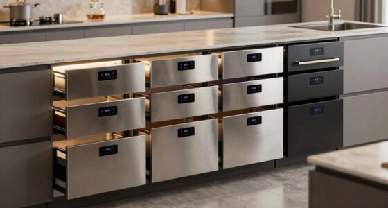 top countertop warming drawers