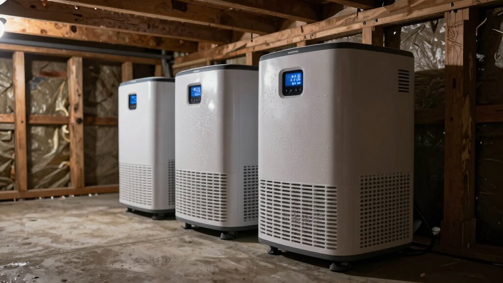 top crawl space dehumidifiers