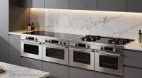 top double oven induction ranges