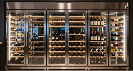 top dual zone wine coolers