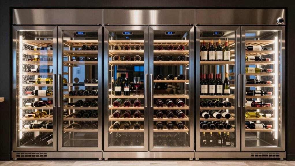 top dual zone wine coolers