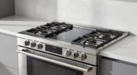 top electric ranges with steam