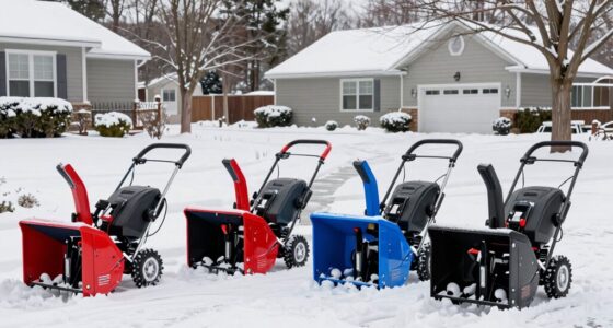 top electric snow blowers